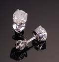 Diamant ørestikker, ca. 2.17 ct.