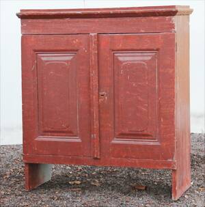 Överskåp, allmoge, 171800-tal