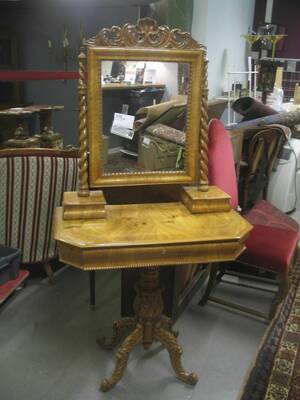 Toilettebord, Nyrokoko