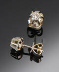 Brillant ørestikker, ca 0.20 ct