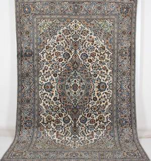 Orientmatta, handknuten, Kashan, 303x200 cm