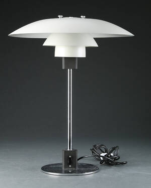 Poul Henningsen. PH 4  3 bordlampe 