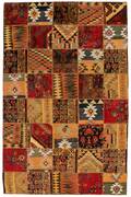 Patchwork tæppe  310 x 200 cm 