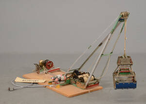 Meccano kulkran m motor, 1900-tallets 2. halvdel Denne vare er sat til omsalg under nyt varenummer 4033384