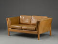 Stouby. To-pers. sofa, læder. 