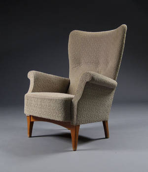 Fritz Hansen. Øreklapstol