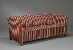 Tre-pers. fritstående sofa 