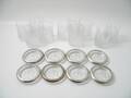 Glas  coasters, 10  8 del