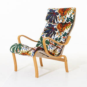 Fåtölj 1900-talets andra hälft Josef Frank-tyg