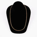 Halsband pansarlänk 18 k guld
