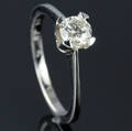 Solitaire ring ca. 0.67 ct.