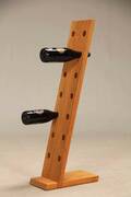 Godske design vinreol i masiv teak 1