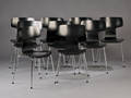 Arne Jacobsen 1902-1971. Sæt på ni stole, model 3103. 9