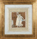 Sidenbroderier 1800-tal