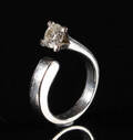 Solitairering, ca. 1.012 ct.