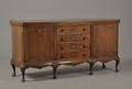 Skænk af mahogni, chippendale-stil, ca. 1930-1940