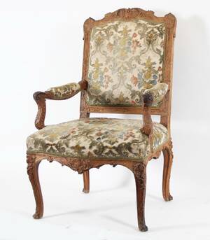 Karmstol, Louis XV, troligen Frankrike, 1700-tal