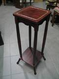 Piedestal, mahogny