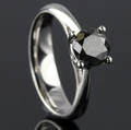 Solitaire ring ca. 1.38 ct.