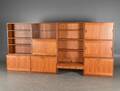 Hyllstystem i teak