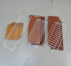Parti string delar, med slitage
