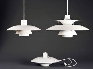 Poul Henningsen 1894-1967. PH-5 og PH-4 pendler. 3