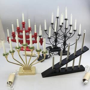 Adventsljusstakar