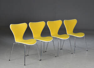 Arne Jacobsen. Fire stole, Syveren 4 