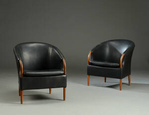 Nissen  Gehl. Par lænestole, model Opus 2