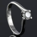 Solitaire ring ca. 0.61 ct.