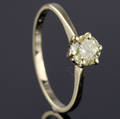 Solitaire ring ca. 0.60 ct.