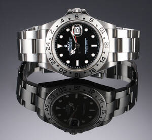 Rolex Explorer II. Herreur af stål med sort skive med dato, ca. 2003 Denne vare er sat til omsalg under nyt varenummer 4762286