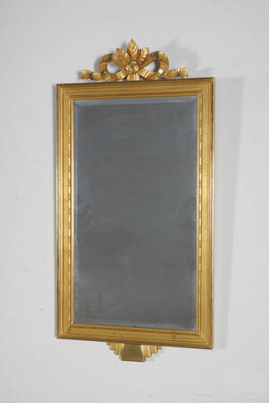 Spegel förgylld, 1900-talets andra hälft.