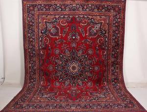 Persisk matta, Mashad, 392x300 cm.