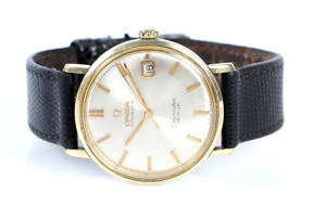 Omega Seamaster De Ville. Vintage herreur med dato, 1960erne