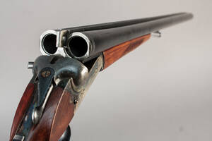 Jagtgevær. Gebrüder Merkel ss model 47 kal 1270