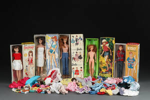 Vintage Barbie dukker. I original emballage 52