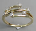 Brillantring. Ca. 0.24 ct
