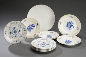 Royal Copenhagen, musselmalet mm. Diverse service af porcelæn 11
