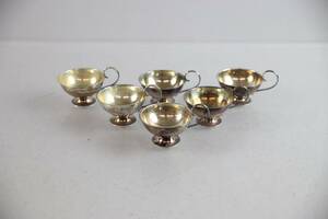 PUNSCHMUGGAR, 6 st, silver, 193 g