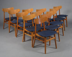 Dansk møbelproducent. Spisestole 12