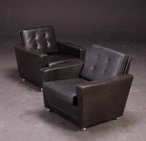 Walter Knoll. Par hvilestole 2