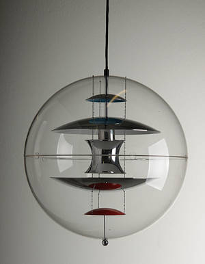 Verner Panton pendel, VP-Globe. Ø 50 cm