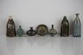 MUNK, figuriner, 2 st, miniatyrer, 3 st, fat och vas