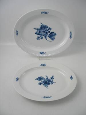 Uppläggningsfat, 2 st. Kunglig Dansk