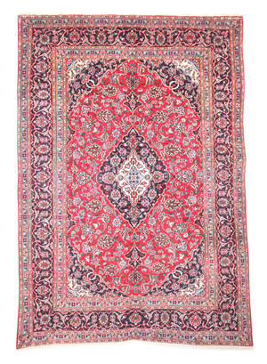 Persisk Mashad tæppe, 280x193 cm.