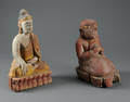 To træ figurer. Burma 1900-tallet. 2