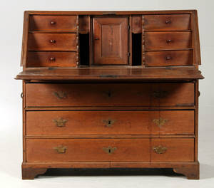 Chatol af egetræ 1800-tallet