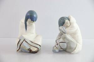 LLADRO, figuriner, 2 st, Spanien