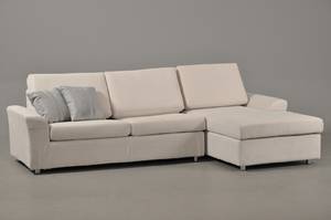 Sovesofa med chaiselong